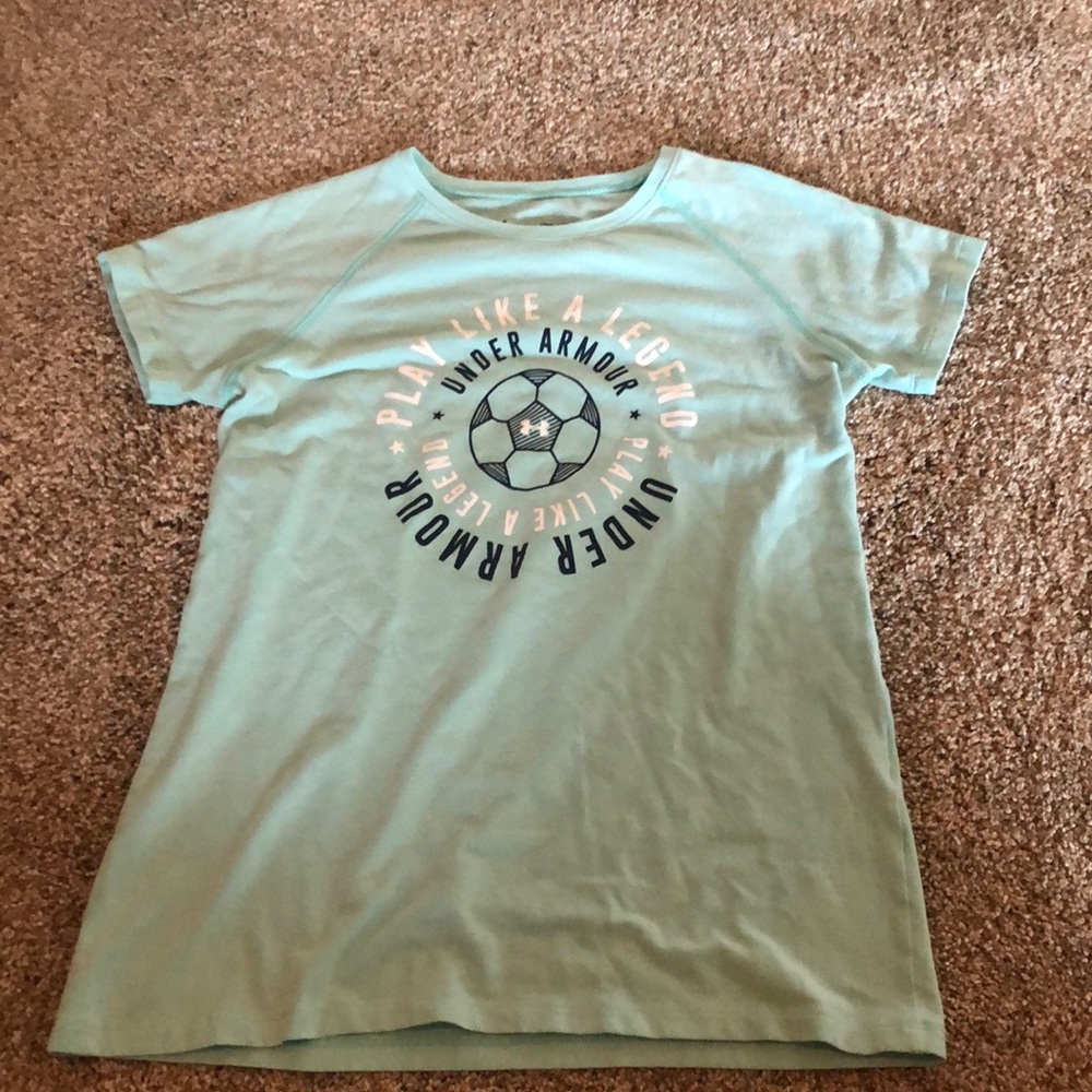 Girls Soccer Under Armor T-shirt
